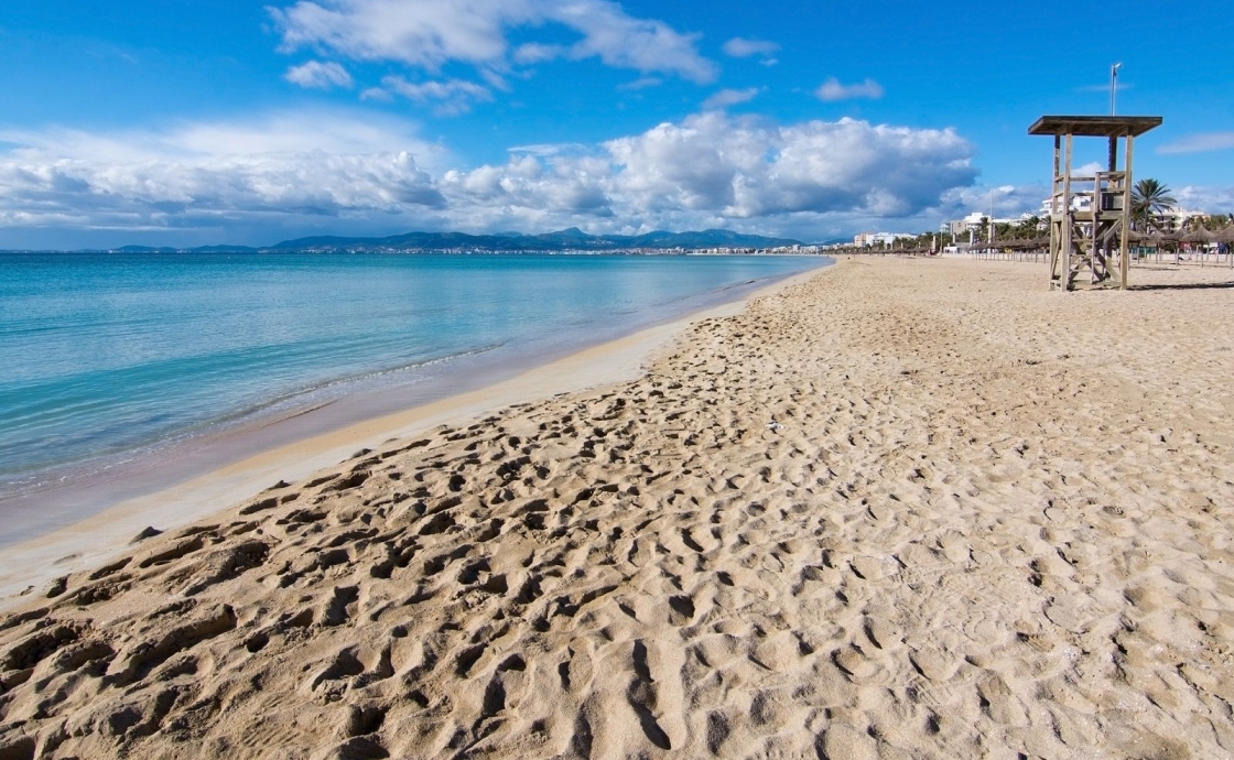 In spring… we start visiting Mallorcan beaches.