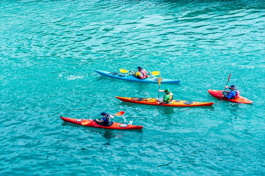 Deportes náuticos desde Port d'Andratx: mar abierto, kayak, paddle surf y vela